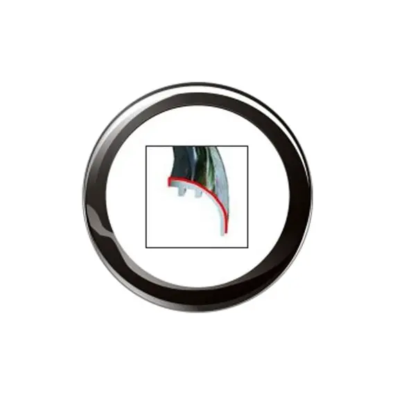 Round ViewLine Frame - 52mm - Black, Color: Black, Diameter, mm: 52