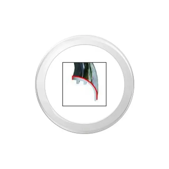 Round ViewLine Frame - 85mm - White, Color: White, Diameter, mm: 85