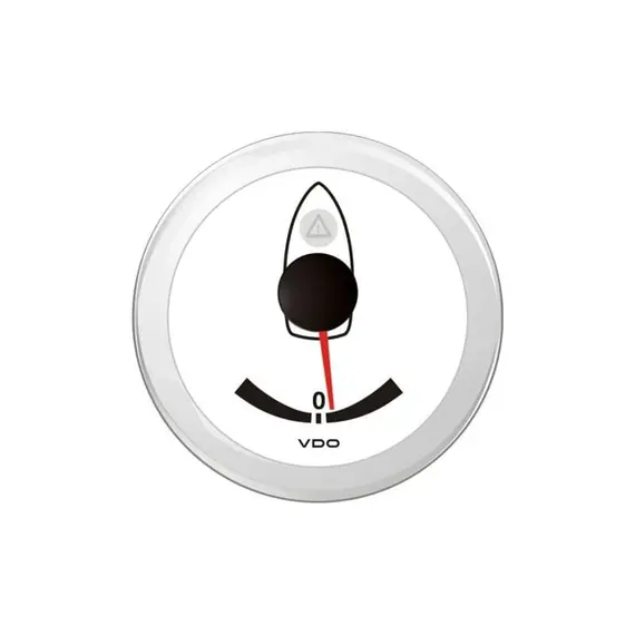 Rudder Angle Indicator - White, Color: White