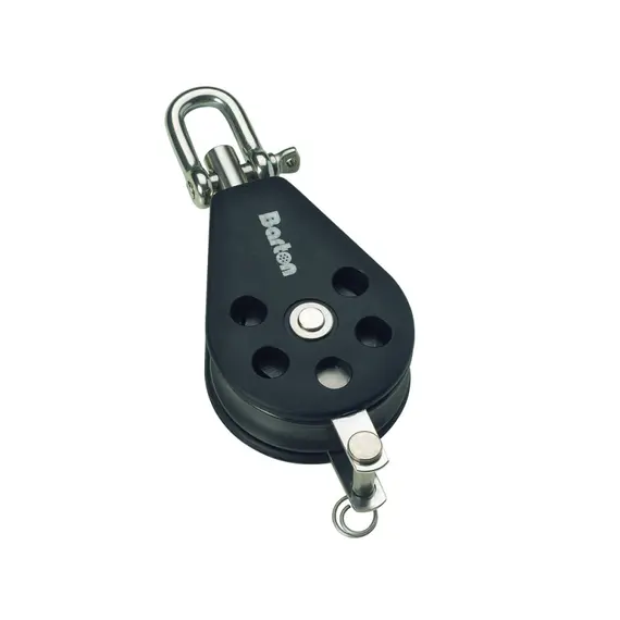 Single block - Swivel+becket diameter 8mm