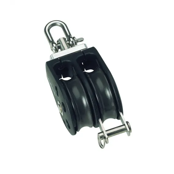 Double block - Swivel+becket diameter 12mm