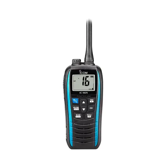 IC-M25 Radio VHF Portable - Bleu, Couleur: Blue, 2 image IC-M25 Radio VHF Portable - Bleu, Couleur: Blue, 2 image