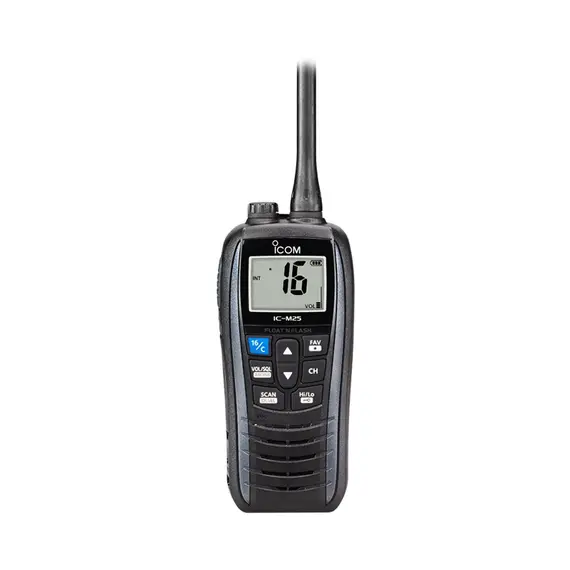 IC-M25 Radio VHF Portable - Gris, Couleur: Grey, 2 image IC-M25 Radio VHF Portable - Gris, Couleur: Grey, 2 image
