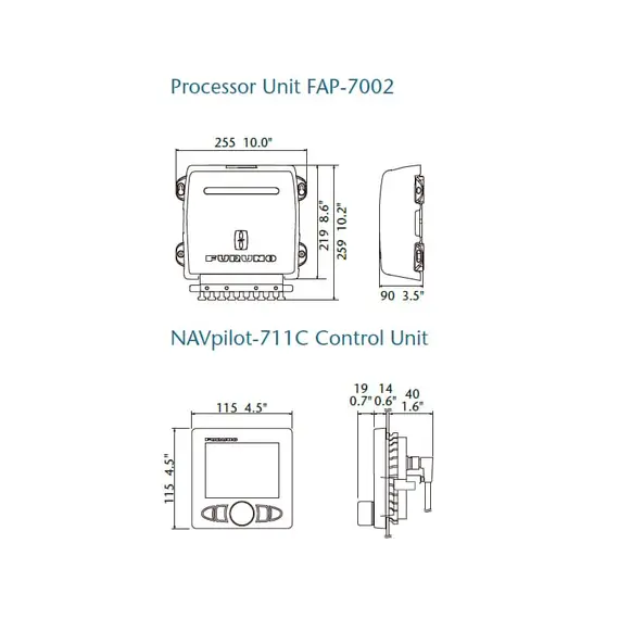 Pilote automatique NAVpilot-711C, 3 image