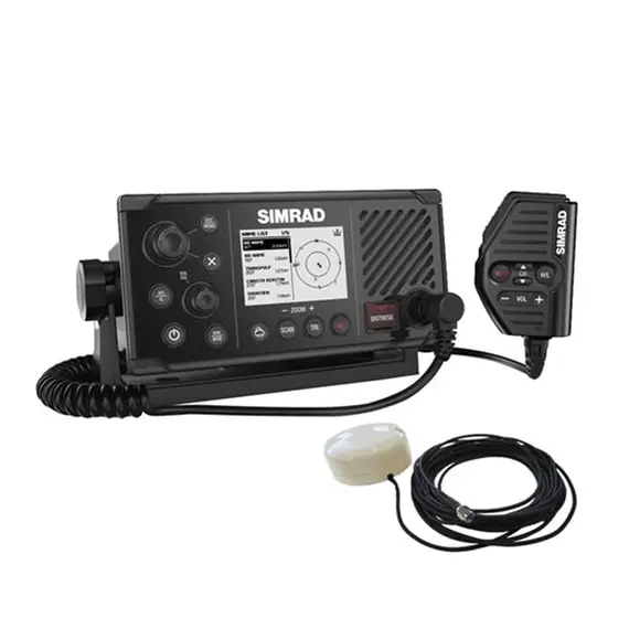 Radio VHF RS40-B avec antenne GPS externe - noir
