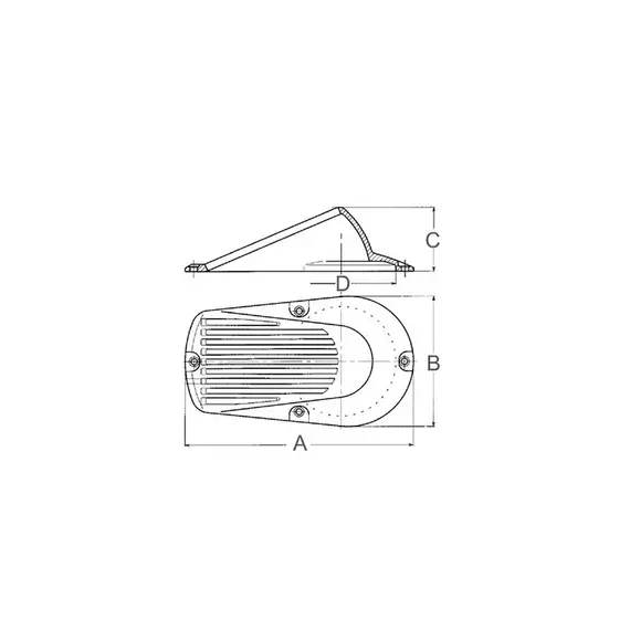 Bronze Scoop - 3/4", Thread: 3/4", 2 image Bronze Scoop - 3/4", Thread: 3/4", 2 image