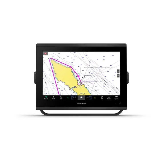 GPSMAP 1223 Non-sonar avec carte de base mondiale, Taille de l'écran, pouce: 12, Sonar: No