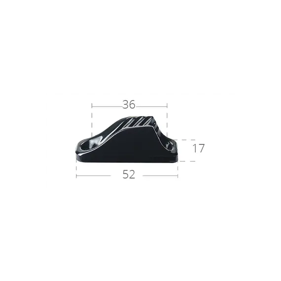 Nylon clamcleat CL204 diamètre 3-6mm, 2 image