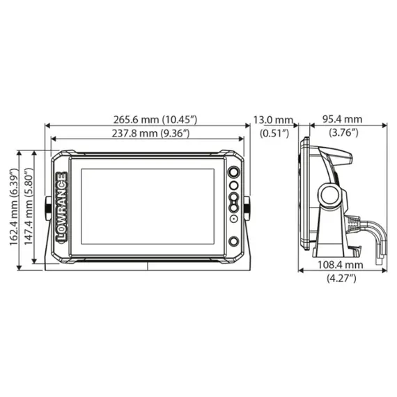 Elite FS™ 7 avec transducteur 3-en-1 Active Imaging, Taille de l'écran, pouce: 7, 8 image Elite FS™ 7 avec transducteur 3-en-1 Active Imaging, Taille de l'écran, pouce: 7, 8 image