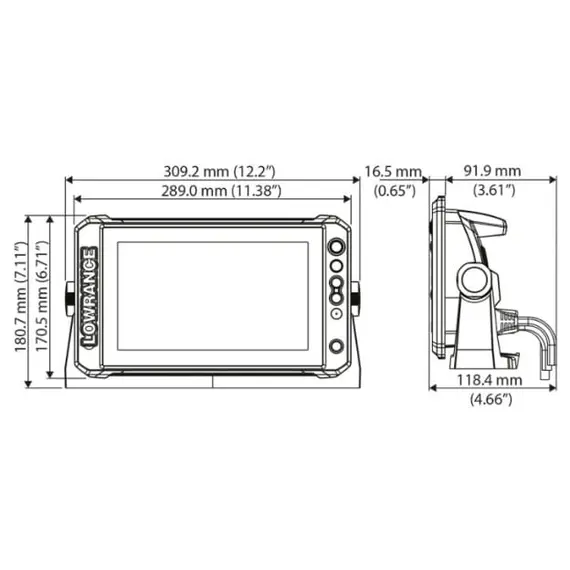 Elite FS™ 9 with Active Imaging 3-in-1 Transducer, Display size, inch: 9, 8 image Elite FS™ 9 with Active Imaging 3-in-1 Transducer, Display size, inch: 9, 8 image