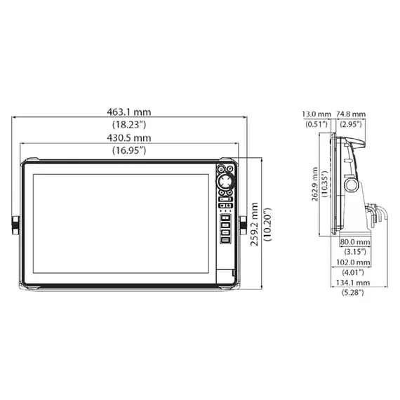 HDS PRO 16 sans transducteur, Taille de l'écran, pouce: 16, Avec transducteur: No, 5 image HDS PRO 16 sans transducteur, Taille de l'écran, pouce: 16, Avec transducteur: No, 5 image