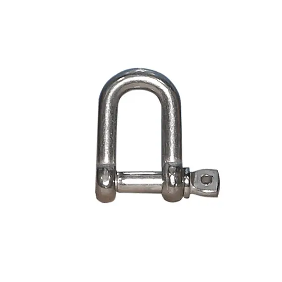 D Shackle with Captive Pin - diameter 4mm, Diameter, mm: 4