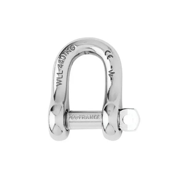 Manille en acier inoxydable - diamètre 8mm, Diamètre, mm: 8