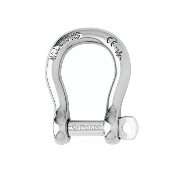 Manille d'arc AISI 316L - diamètre 5mm, Diamètre, mm: 5