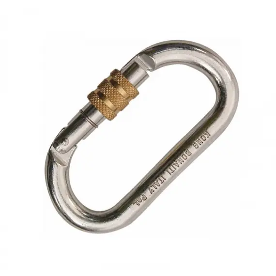 Oval carabiner