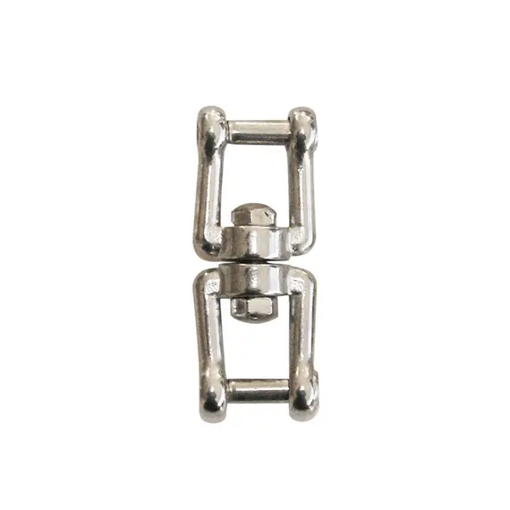 Manille pivotante AISI 316 avec goupille intégrée - diamètre 6mm, Diamètre, mm: 6