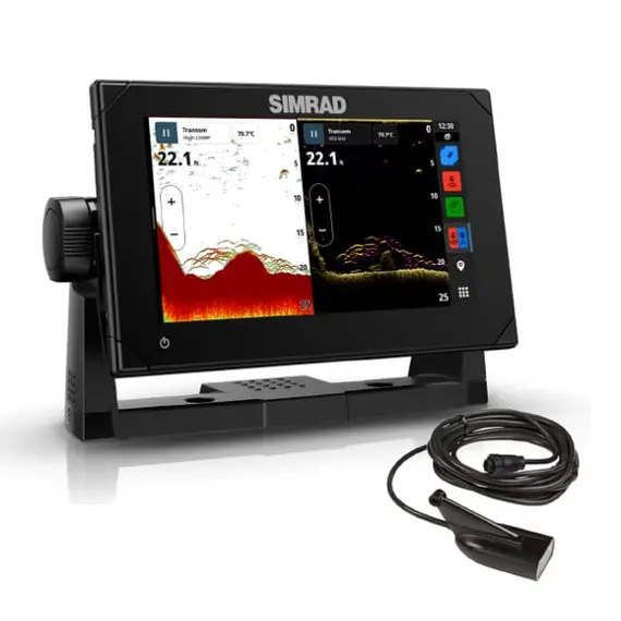 NSX 3007 with HDI Skimmer Transducer, Display size, inch: 7