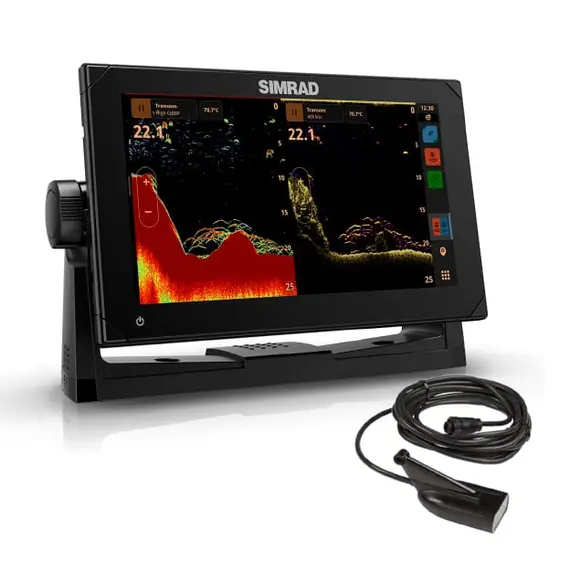 NSX 3009 with HDI Skimmer Transducer, Display size, inch: 9