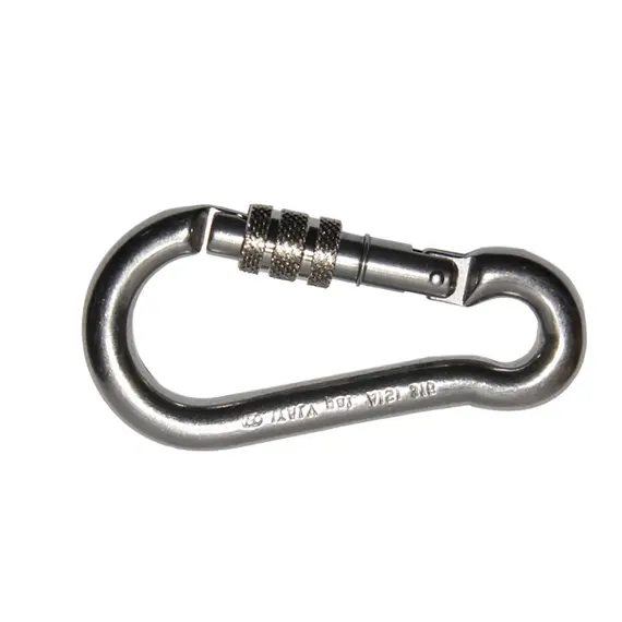 AISI 316 Screw Closure Kong Carabiner - diameter 10mm, Diameter, mm: 10