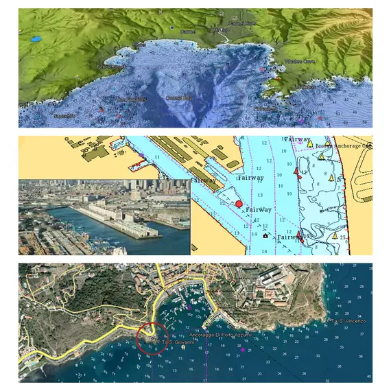 C-MAP 4D - Côtes sud-ouest de l'Europe, 3 image C-MAP 4D - Côtes sud-ouest de l'Europe, 3 image