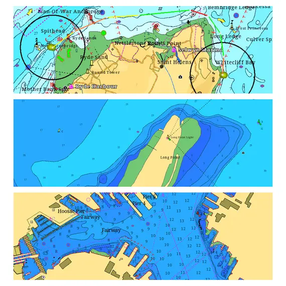 C-MAP 4D - Mer Tyrrhénienne et Méditerranée centrale, 4 image C-MAP 4D - Mer Tyrrhénienne et Méditerranée centrale, 4 image