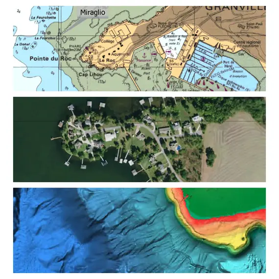 C-MAP REVEAL - South-West European Coasts, 4 image C-MAP REVEAL - South-West European Coasts, 4 image