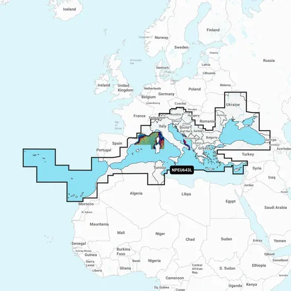 Platinum+ Mediterranean and Black Seas Charts