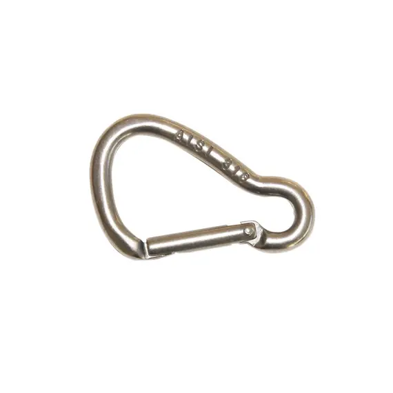 AISI 316 Mousqueton Asymétrique Kong - diamètre 12mm, Diamètre, mm: 12