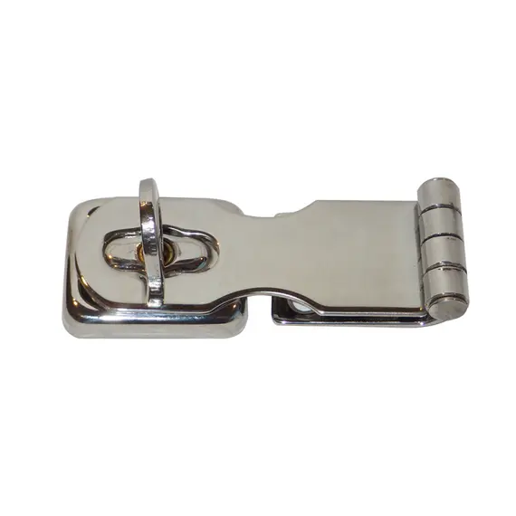 Loquet et agrafe avec œil pivotant pour cadenas