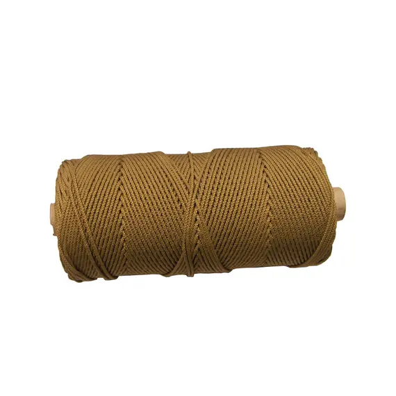 Tresse Longue Marron - diamètre 1mm, Couleur: Brown, Diamètre, mm: 1