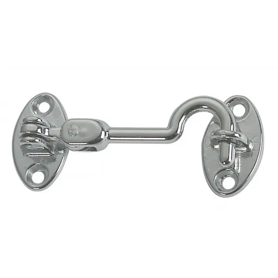 Double Swivel Doorstop Hook - 80mm, Length, mm: 80