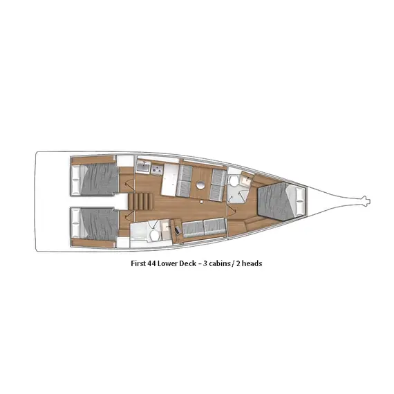 Beneteau First 44, 25 image Beneteau First 44, 25 image