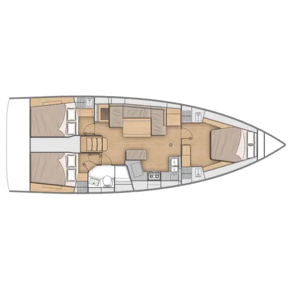 Beneteau Oceanis 40.1, 18 image Beneteau Oceanis 40.1, 18 image