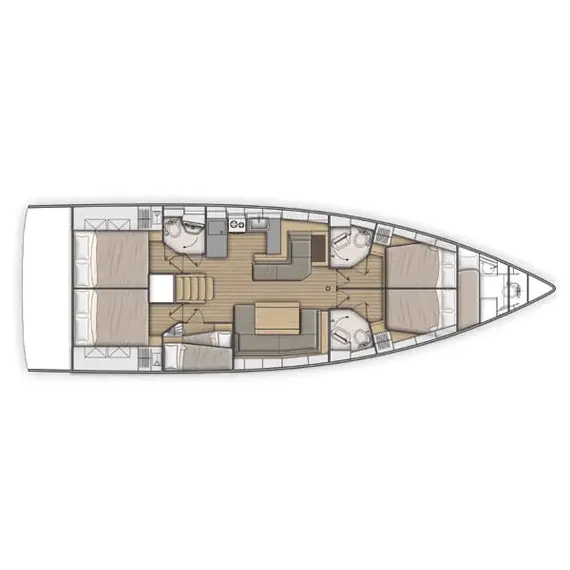 Beneteau Oceanis 51.1, 26 image Beneteau Oceanis 51.1, 26 image