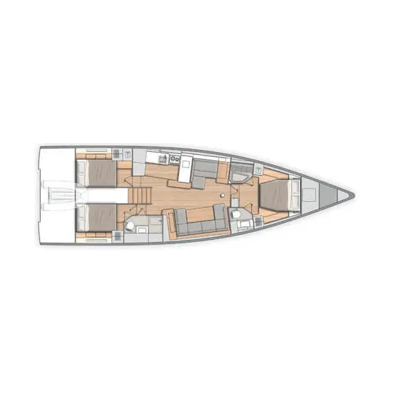 Beneteau Oceanis Yacht 54, 18 image Beneteau Oceanis Yacht 54, 18 image