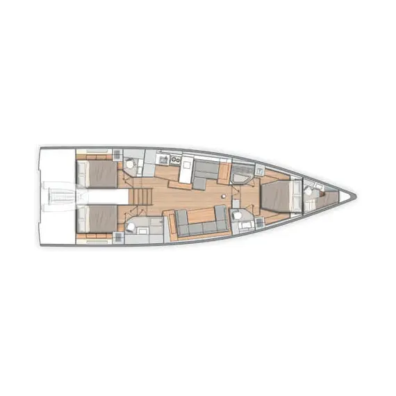 Beneteau Oceanis Yacht 54, 19 image Beneteau Oceanis Yacht 54, 19 image