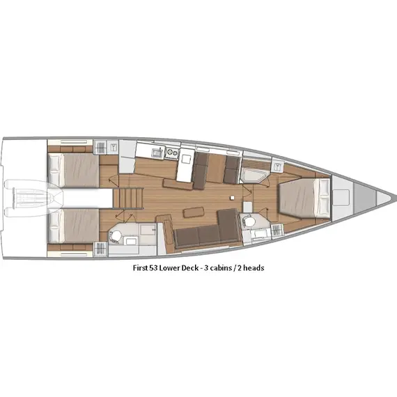 Beneteau First 53, 19 image Beneteau First 53, 19 image