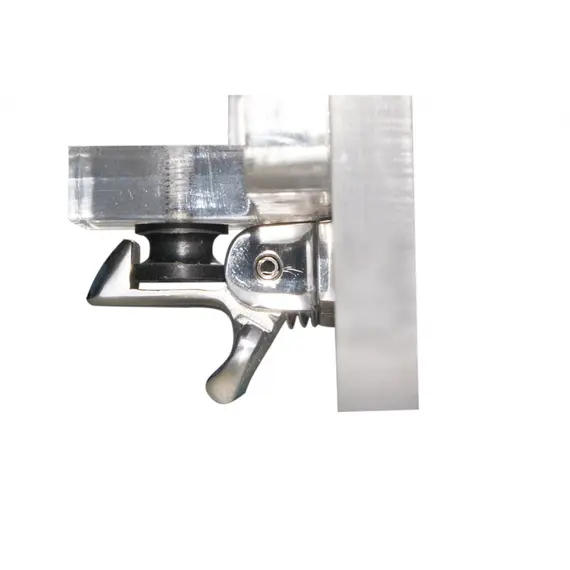Stainless steel paddle latch