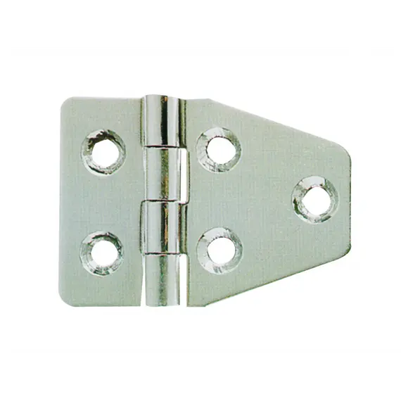 Charnière en acier inoxydable poli miroir - 55x40mm