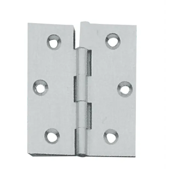 Charnière à bout en laiton nickelé - 30x50mm, Dimensions, mm: 30x50