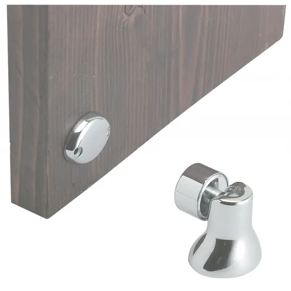 Polished Brass Door Catch, Model: Polished