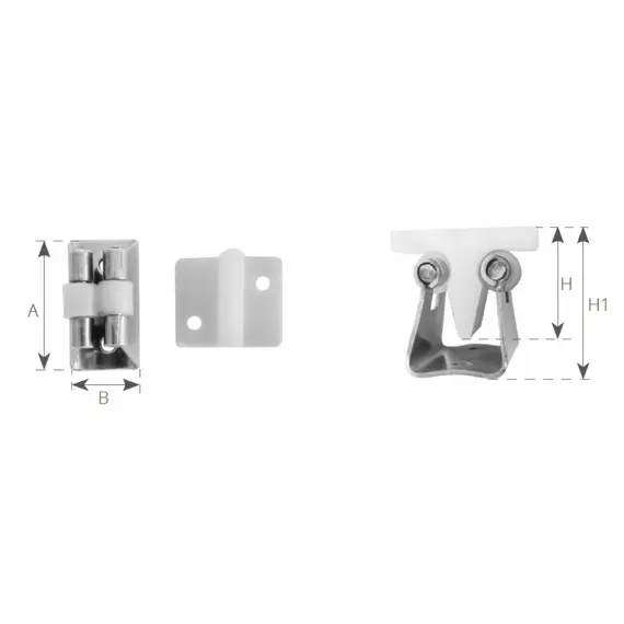 Medium Spring Door Holder, Model: Medium, 3 image