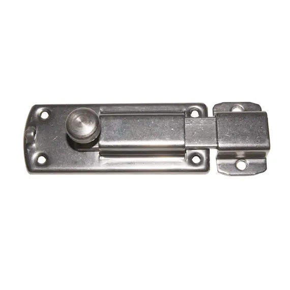 Boulon de porte en inox - 80mm, Longueur, mm: 80