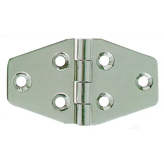 Charnière en acier inoxydable poli miroir