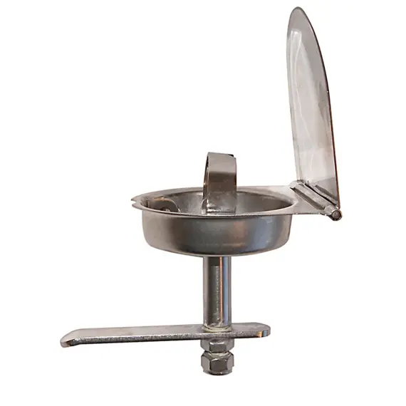 Verrou de loquet de trappe à chasse d'eau - 108x102mm