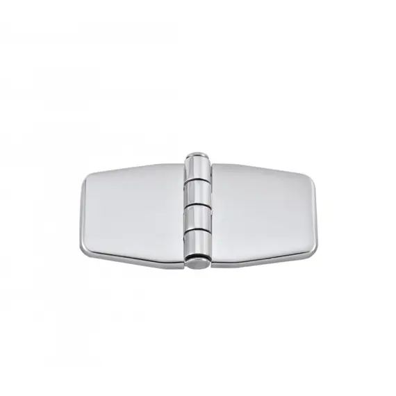 S.S. Hinge with cover - 76x37mm, 2 image S.S. Hinge with cover - 76x37mm, 2 image