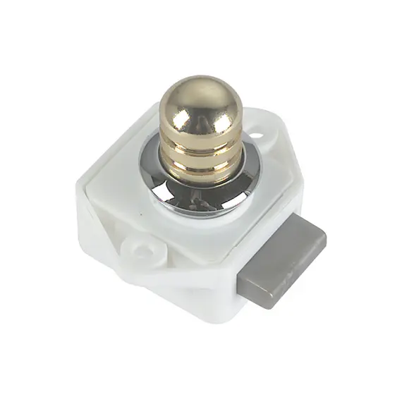 Shutter release for doors - Push knob