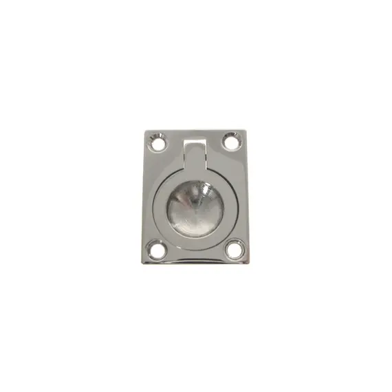 Bouton de tirage encastré - 48x33mm