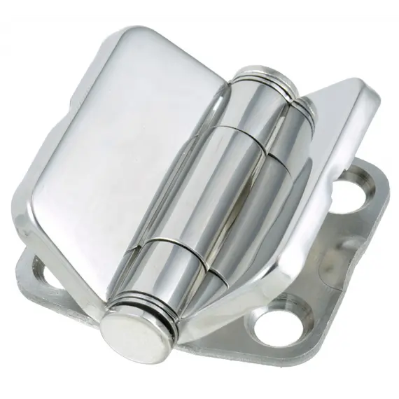 S.S. Hinge with integrated cover - 39.6x44.8mm, 2 image S.S. Hinge with integrated cover - 39.6x44.8mm, 2 image