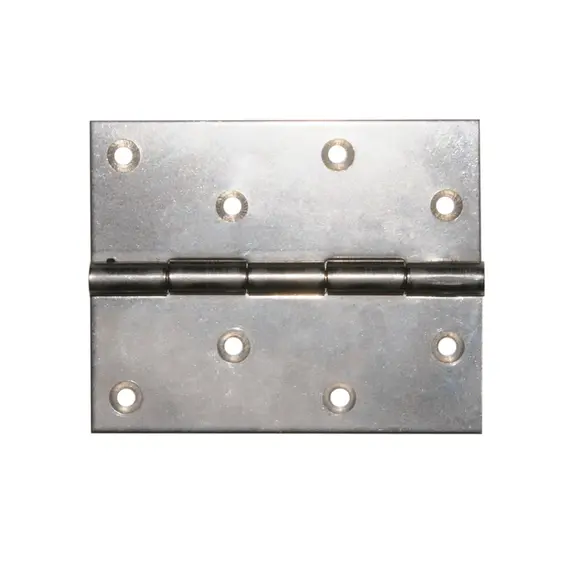 Charnière à bout en acier inoxydable poli miroir - 100x80mm, Dimensions, mm: 100x80